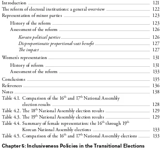 Table 4.1. Comparison of the 16th and 17th National Assembly 