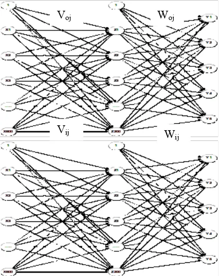 Gambar 1. Struktur Jaringan Saraf Tiruan 