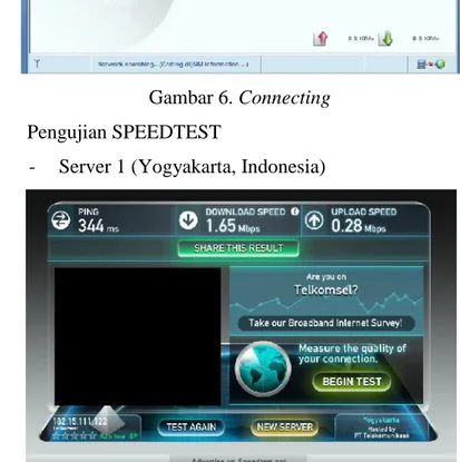Gambar 7. Server 1 (yogyakarta, Indonesia)