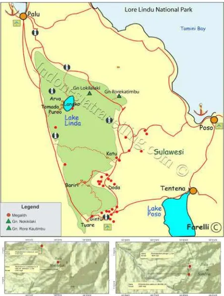 Gambar 1. Peta Taman Nasional Lore 