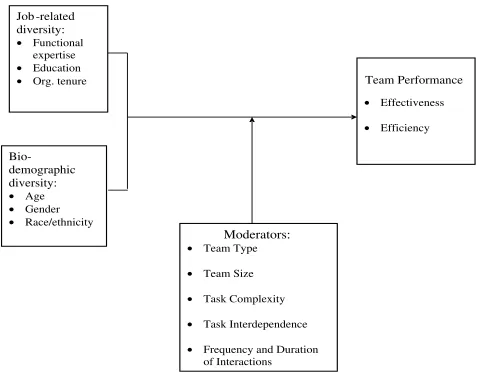 Figure 1. An integrated model of social and information processing perspectives on workgroup diversity (Horwitz, 2005, p