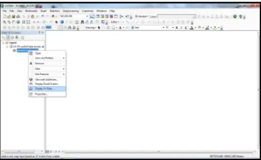 Gambar 7.  Menampilkann data yang masih berbentuk .txt  