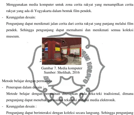 Gambar 7. Media komputer 