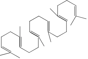 Gambar 6. Struktur kimia lanosterol 