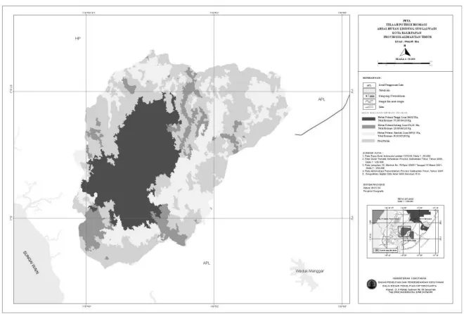 Tabel (Table          Sungai Wain protected forest with image interpretation and direct field measurements 