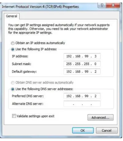 Gambar 4.57 IP host PNSBox Client 