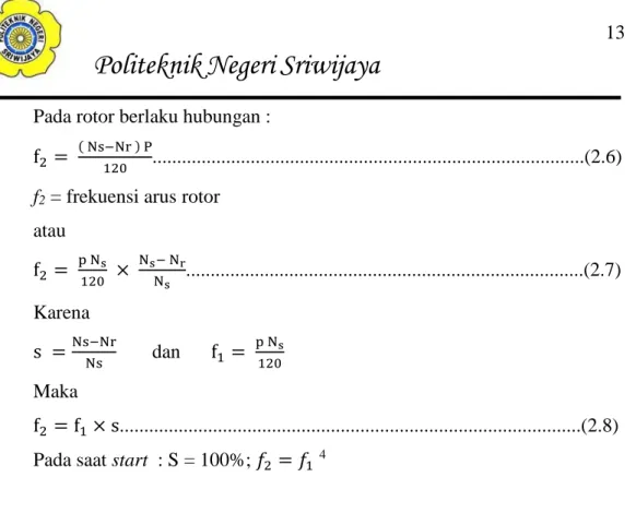 Gambar 2.5 Analisa Medan Putar 