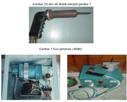 Gambar  8 Hasil rakitan Mesin las PVC