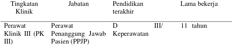 Tabel 3 Karakteristik Triangulasi 