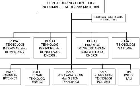 Gambar 1.1. Struktur Organisasi Kedeputian TIEM 