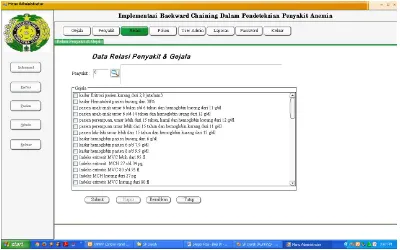 Gambar 4.6 Tampilan Form Data Pohon Keputusan 