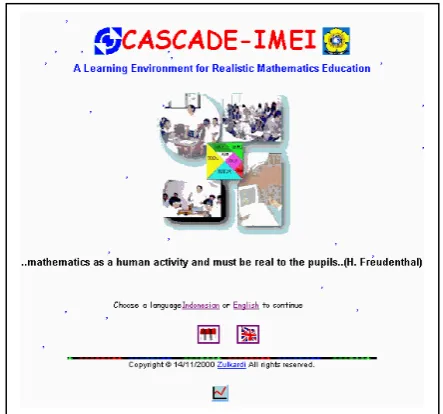 Figure 2 shows the front page of  
