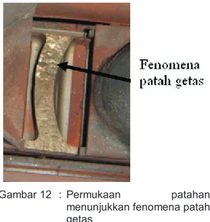 Gambar 11 : Struktur mikro produk korosi