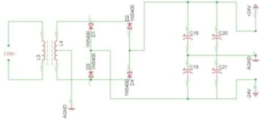 Gambar 2.1 Rangkaiaan Power Supply 