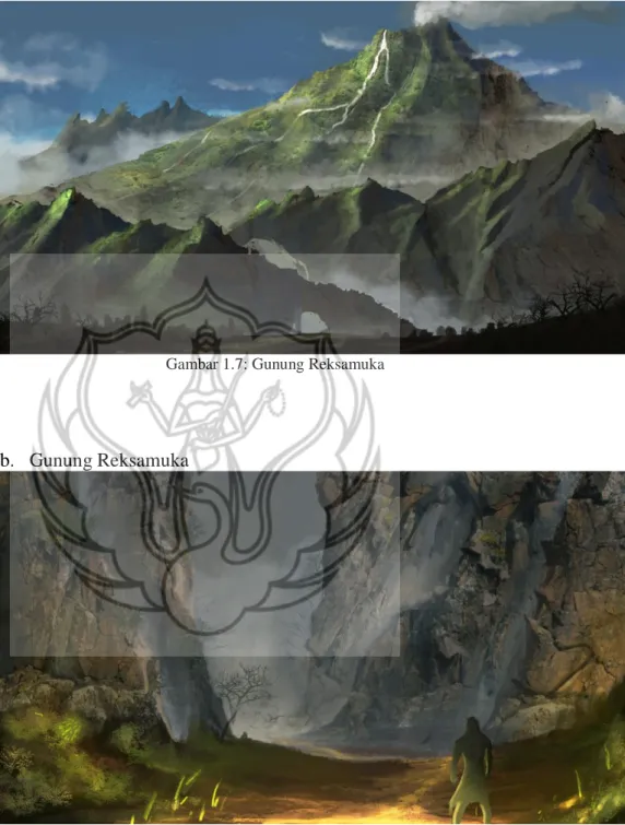 Gambar 1.7: Gunung Reksamuka 