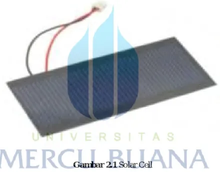 Gambar 2.1 Solar Cell 