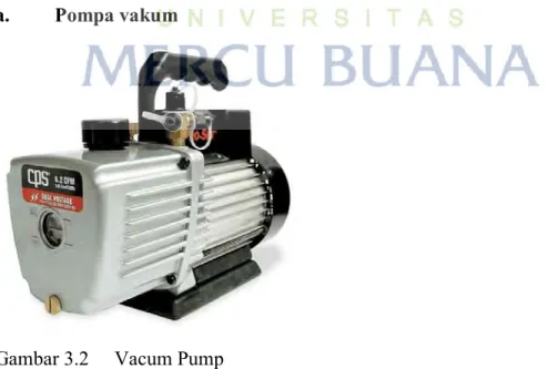 Gambar 3.2  Vacum Pump  