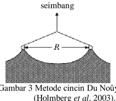 Gambar 1 Struktur molekul Tween 80  (Schraam 2005). 