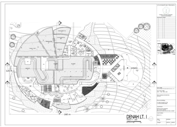 Gambar 4.17 Denah General Lantai 1 