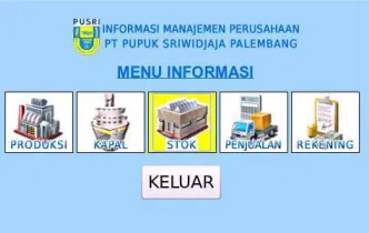 Gambar 5. Menu Informasi Manajemen 