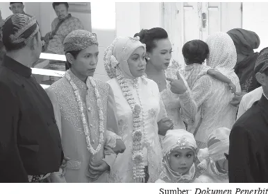 Gambar 4.3 Pernikahan adat Jawa