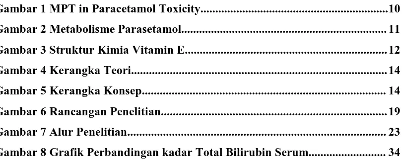 Gambar 1 MPT in Paracetamol Toxicity..............................................................