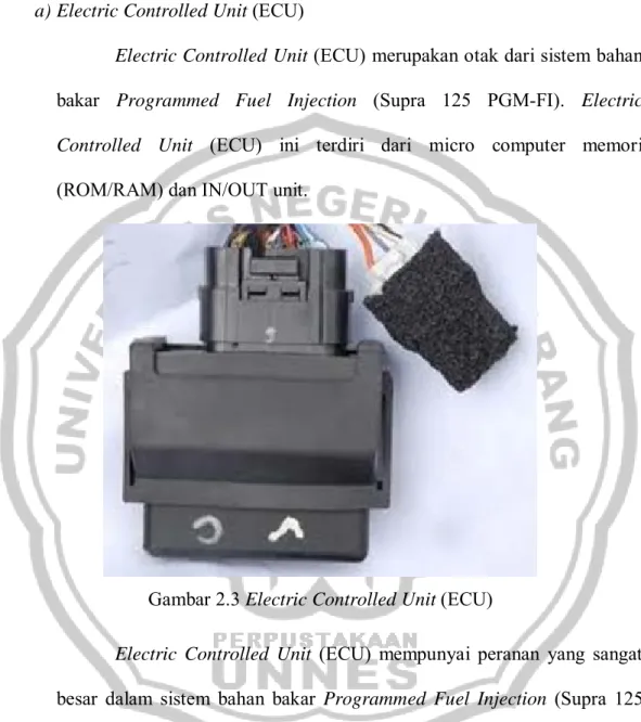 Gambar 2.3 Electric Controlled Unit (ECU) 