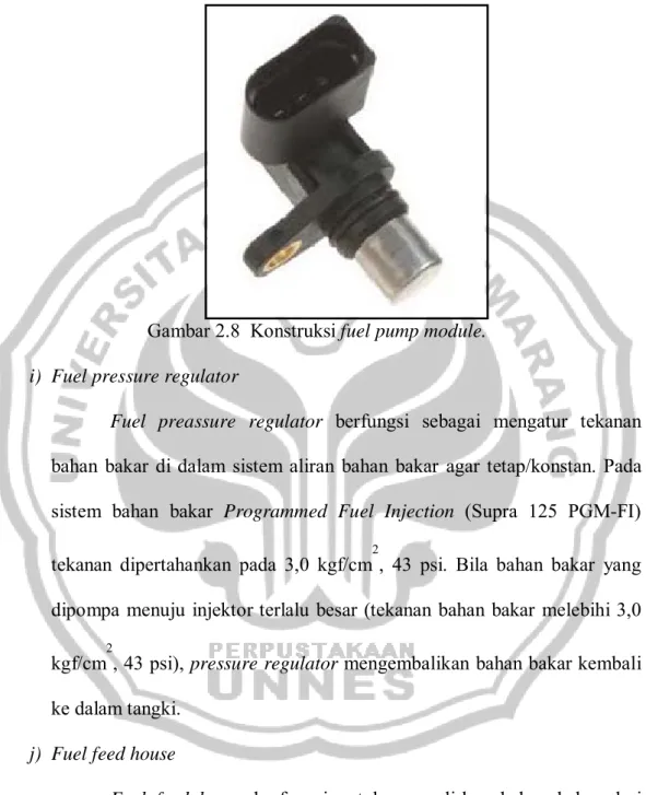 Gambar 2.8  Konstruksi fuel pump module. 
