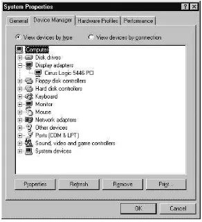 Figure 2-2. Windows 9x System Properties