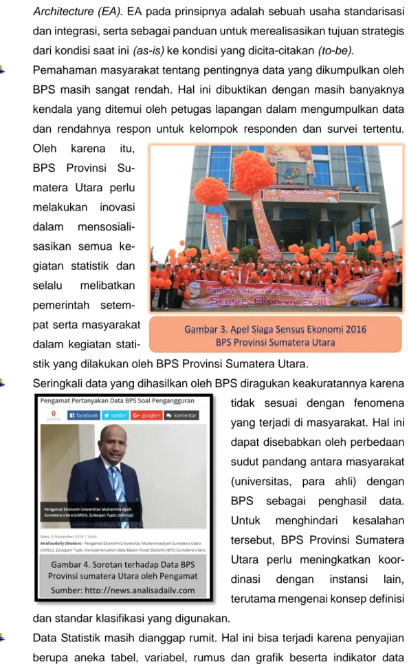 Gambar 3. Apel Siaga Sensus Ekonomi 2016  BPS Provinsi Sumatera Utara 