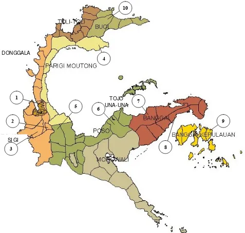 Tabel 1. Status hara dan rekomendasi dosis pupuk pada 10 lokasi kajian SL PTT jagung di Sulawesi Tengah pada MK I Tahun 2012 dan 2013   