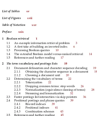 Table of Notationxxv