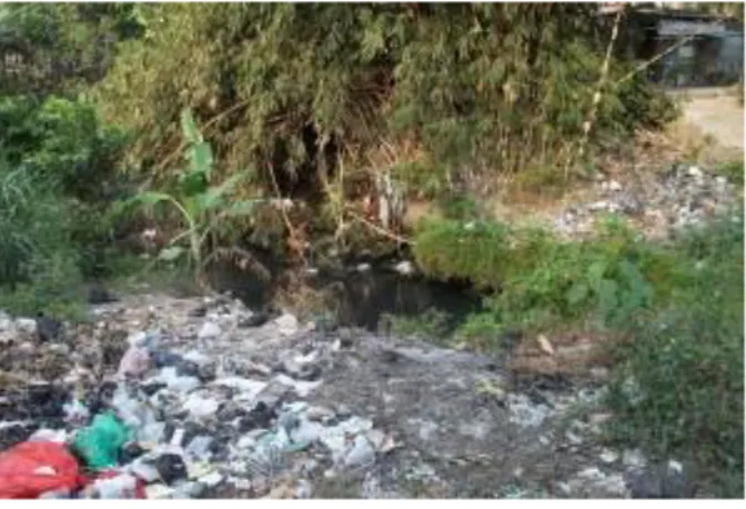 Gambar 1.1 Pencemaran di Sungai Gajah Wong 7
