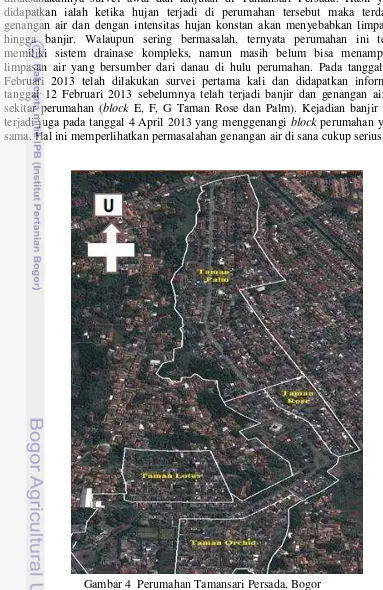 Gambar 4  Perumahan Tamansari Persada, Bogor 