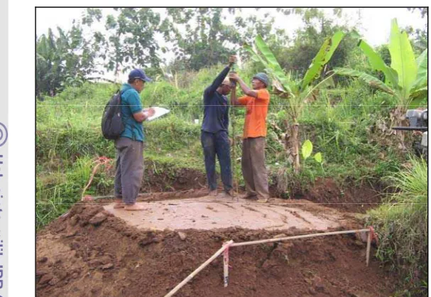 Gambar 29  Pengambilan data DCP 