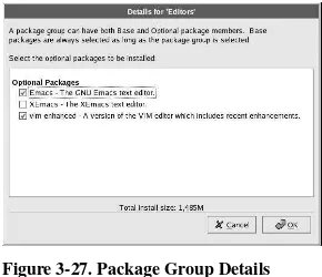 Figure 3-27. Package Group Details