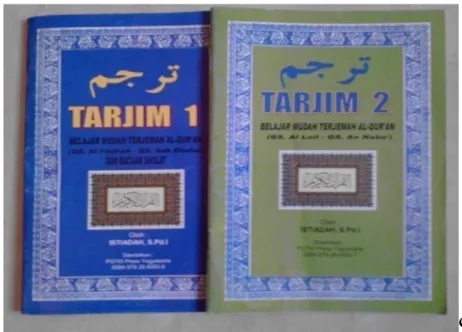 Gambar 1.4 : Buku Tarjim yang digunakan SD Muhammadiyah                             Nganjuk 