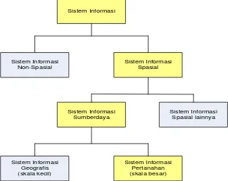 Gambar 3. Taksonomi Sistem Informasi (Dale & McLaughlin, 1999) 