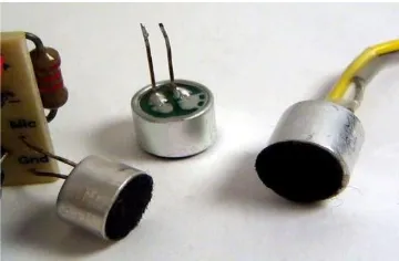 Gambar 1. Elektret mic condenser [4] 