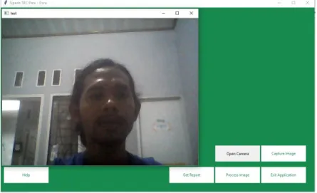 Gambar 3.9 Open Camera  5.  Capture Image 