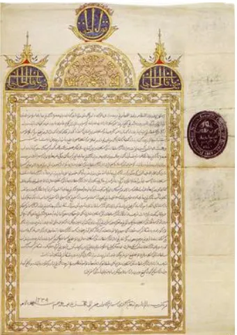 Figure 7. A letter from Sultan Mahmud Shah of Johor  And Pahang to Raffles dated 1811