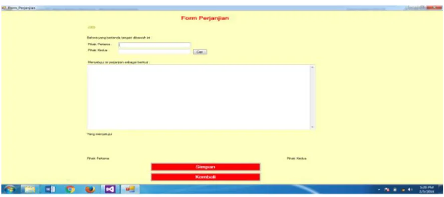 Gambar 15 Form Ubah Password 