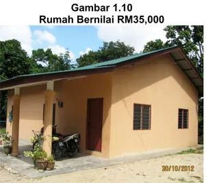 Gambar 1.9  Rumah Bernilai RM40,000 
