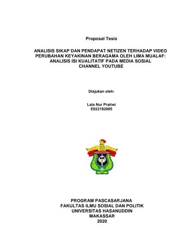 Analisis Isi Kualitatif - Landasan Teoretis