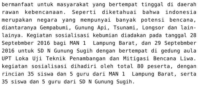 gambar 1. Foto Bersama Guru dan Murid MAN 1 Lampung Barat