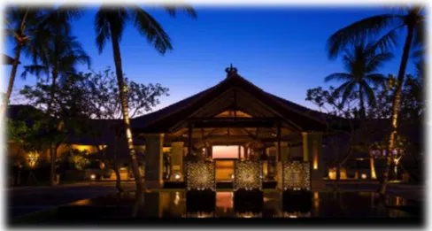 Gambar 5.12  Lobby Pacific Nirwana Resort, Bali