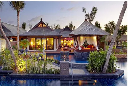 Gambar 5.23  Cottage The St.Regis Bali Resort Sumber:  http://www.starwoodhotels.com