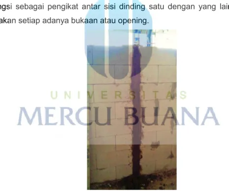 Gambar 9: pengecoran kolom praktis 