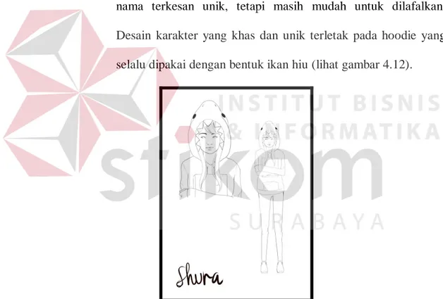 Gambar 4.12 Tokoh Utama Komik Ludruk (Shura)  Sumber : Hasil Olahan Peneliti, 2016 