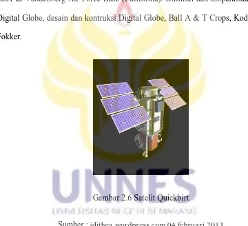 Gambar 2.6 Satelit Quickbirt 